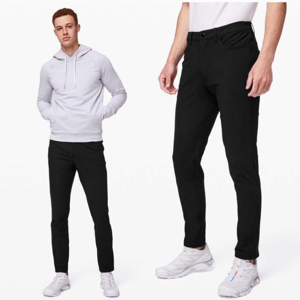 Lululemon Men's ABC Skinny Fit Stretch Chino Pants Pockets